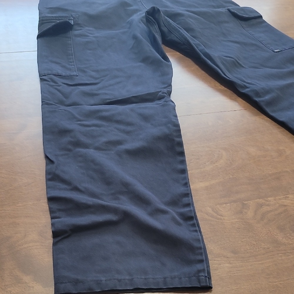 5.11 Tactical Men's Cargo Pants Size 36 Navy Blue Great Condition Work Utility - Picture 9 of 16